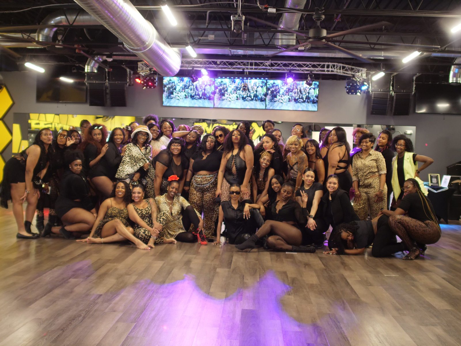 Monthly group class at Strut and Slay